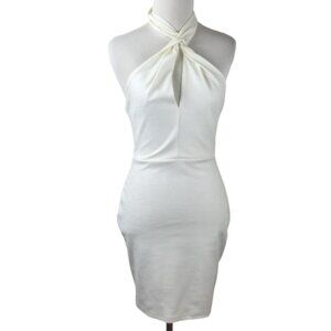 NWT ASTR The Label Halter Mini Dress s